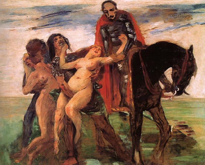 Lovis Corinth Frauenraub